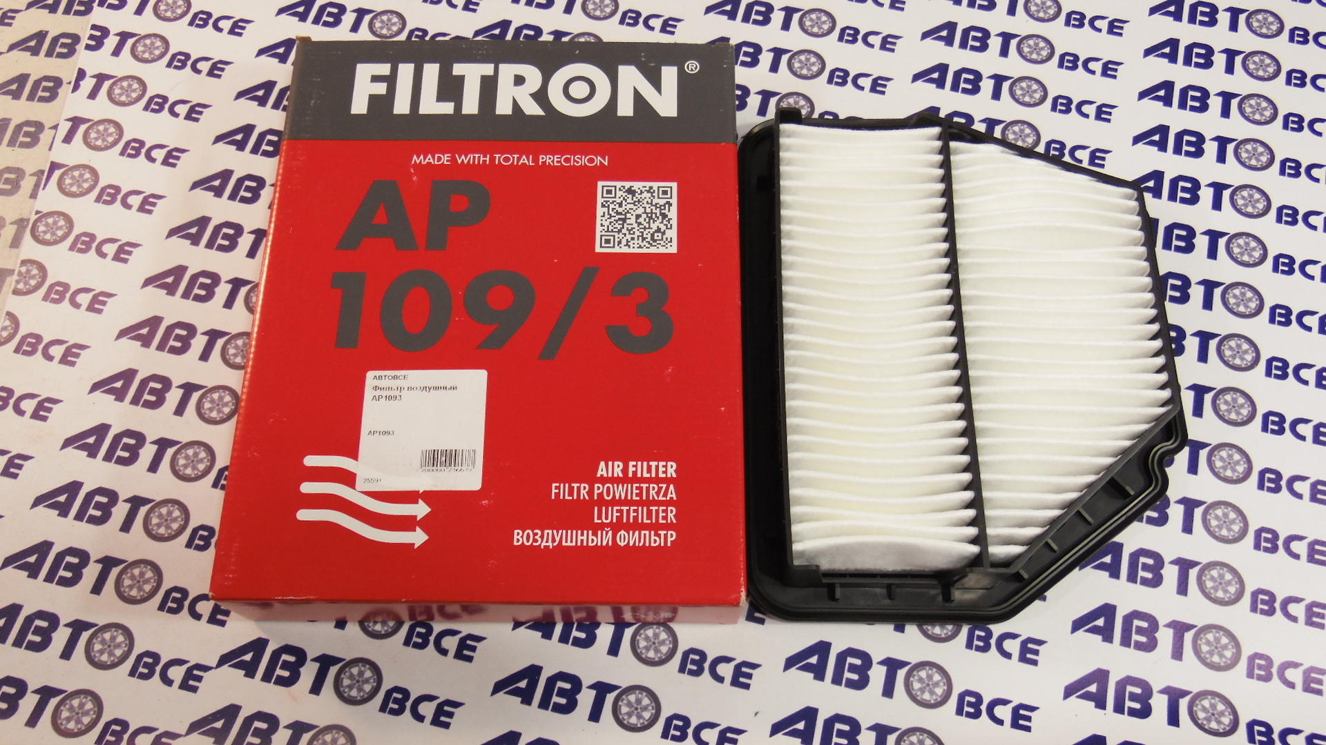 Фильтр воздушный AP1093 FILTRON